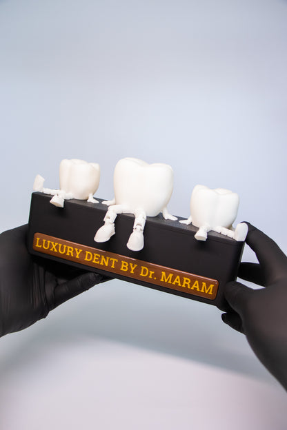 קופסא לרופא שיניים בהתאמה אישית