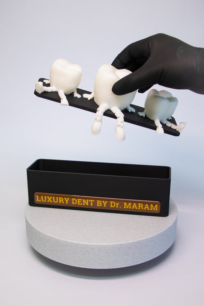 קופסא לרופא שיניים בהתאמה אישית