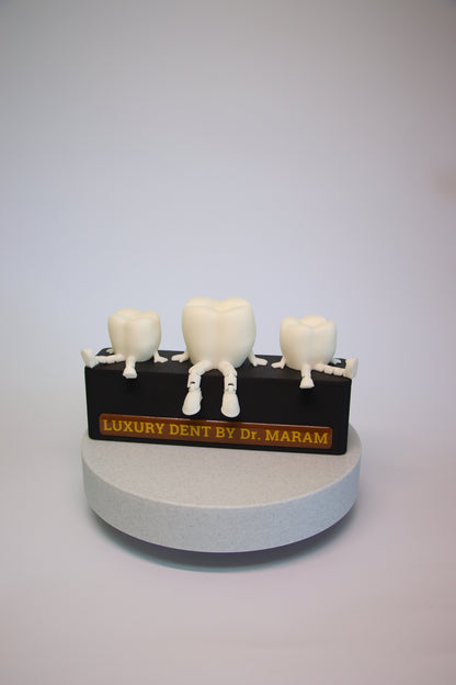 קופסא לרופא שיניים בהתאמה אישית