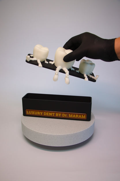 קופסא לרופא שיניים בהתאמה אישית